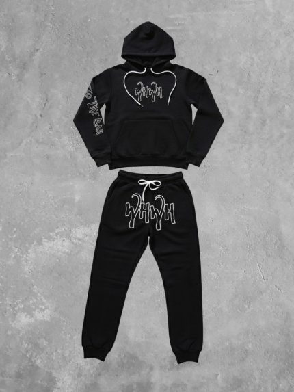 WHWH Black Jogger Set